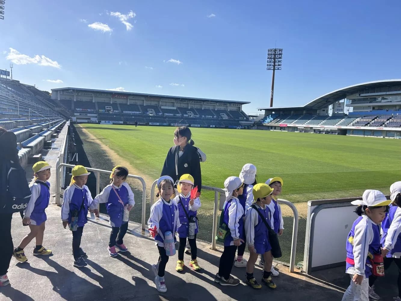 11月28日(金)富士見幼稚園 スタジアム見学｜ジュビロ磐田