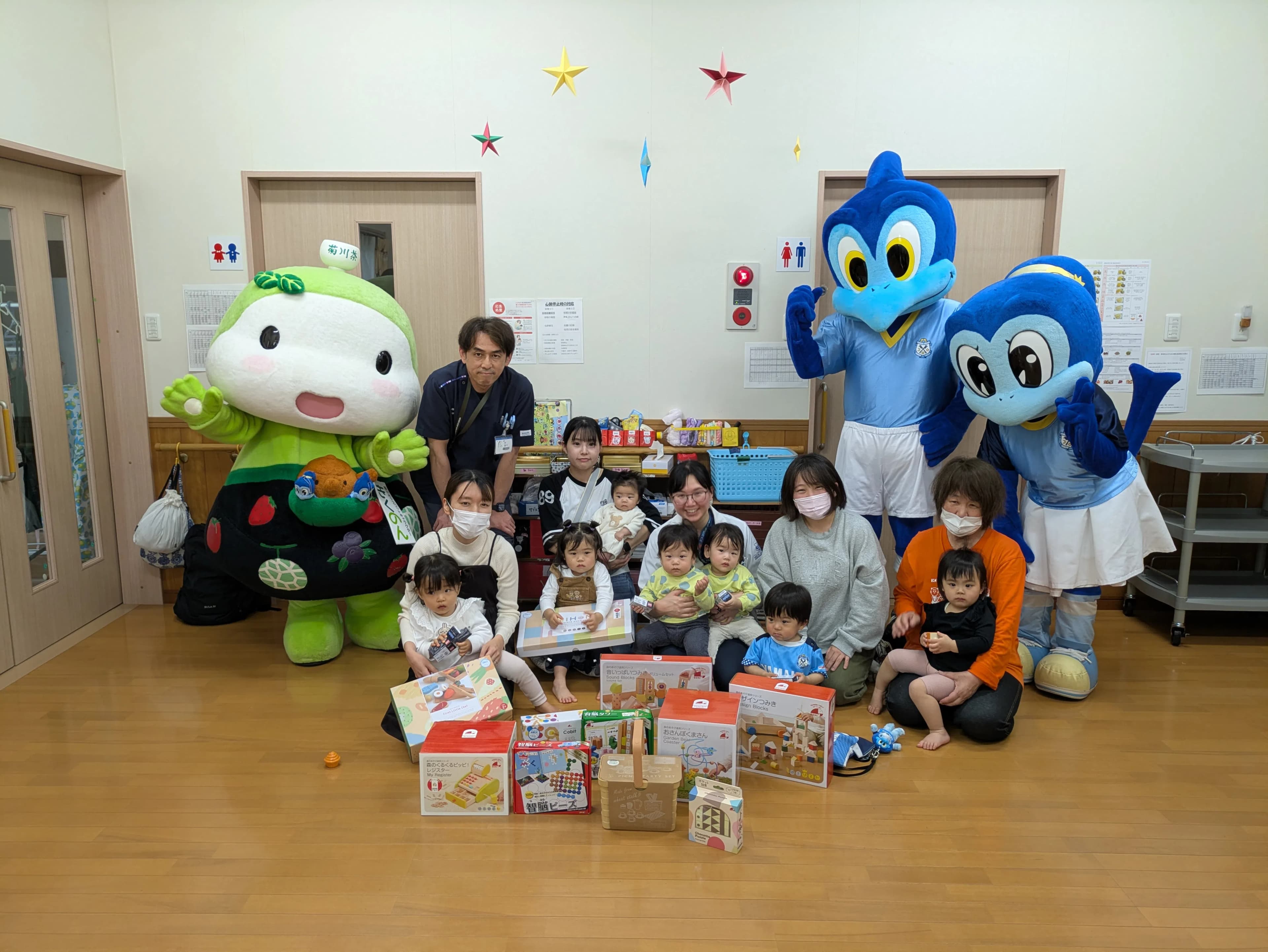 5月1日(金)菊川市立総合病院 おもちゃでみんな笑顔になろう！プロジェクト