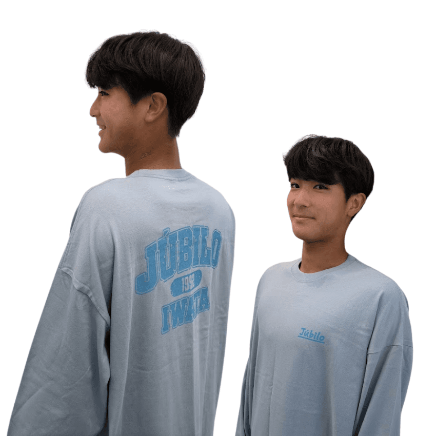 ビッグシルエットロングTシャツ:サックス