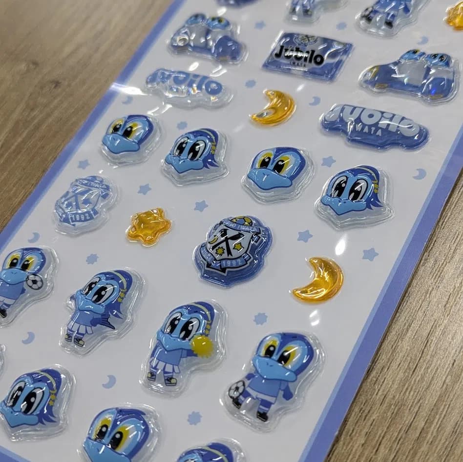 ぷっくり立体シール